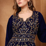 Zahra Embroidered Gown