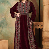 Almas Embroidered Gown